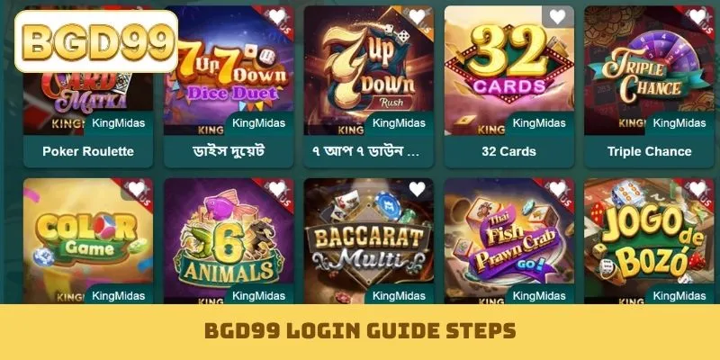 BGD99 login guide