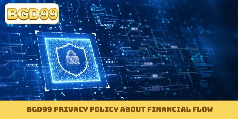 BGD99 privacy policy about financial flow on platform