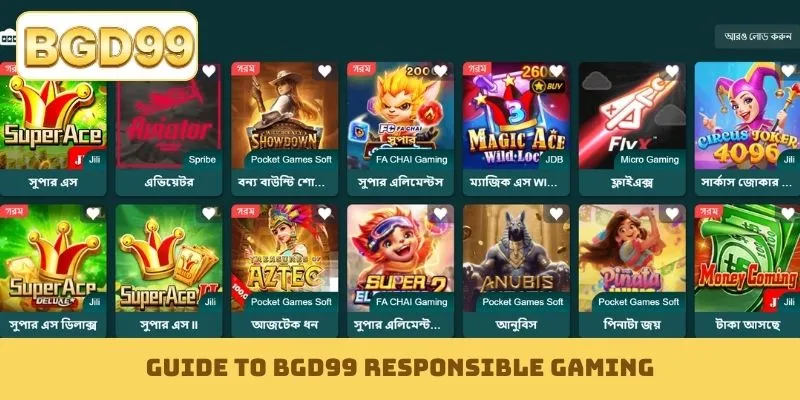 Guide to BGD99 responsible gaming