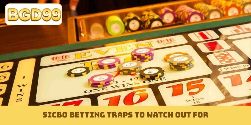 Sicbo betting traps to watch out for